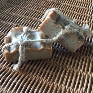 2 Bars: Pine Tar Handmade Shampoo Soap